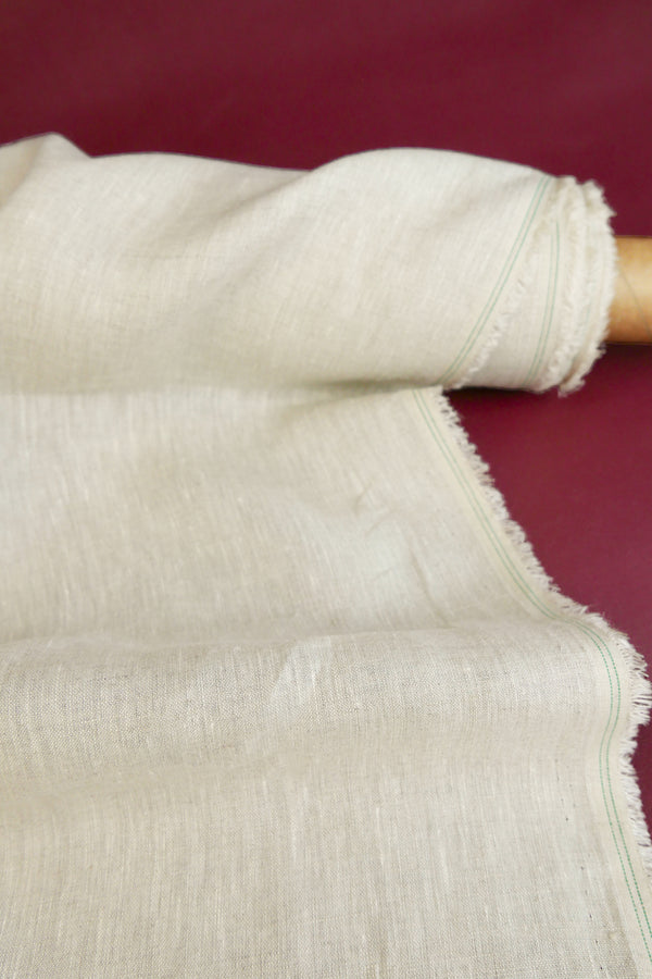 Marley - Crosshatch Linen | Natural