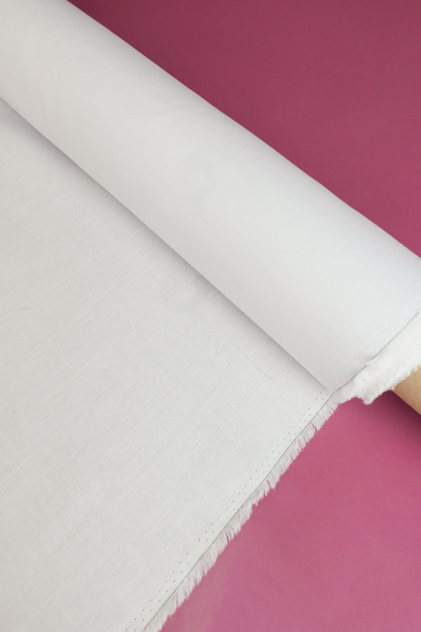 Bambi - Stretch Linen | Chalk #1