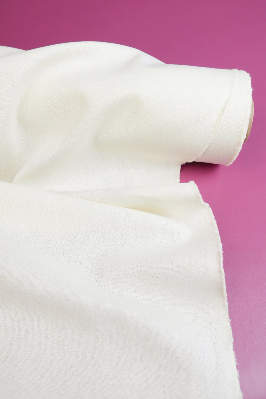 Freya - Heavy Square Weave Linen | Rice