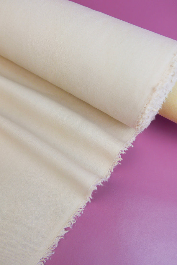 Freya - Heavy Square Weave Linen | Natural