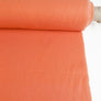 Freya - Heavy Square Weave Linen | Sunset Orange