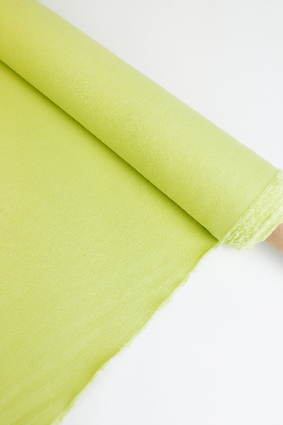 Freya - Heavy Square Weave Linen | Wasabi