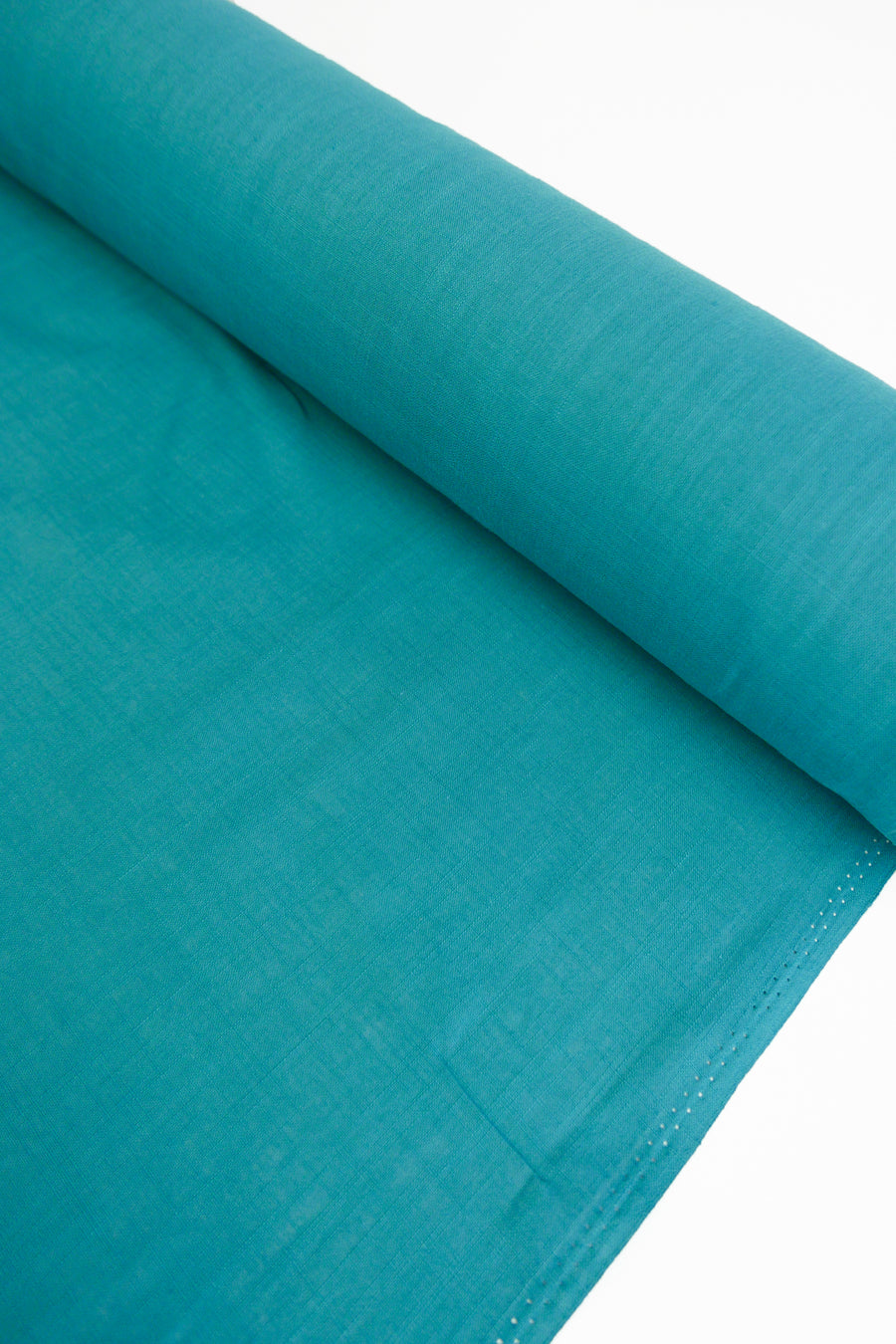 Amber - Crosshatch Linen | Teal