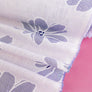 Ava - Printed Linen Melange | Lilac