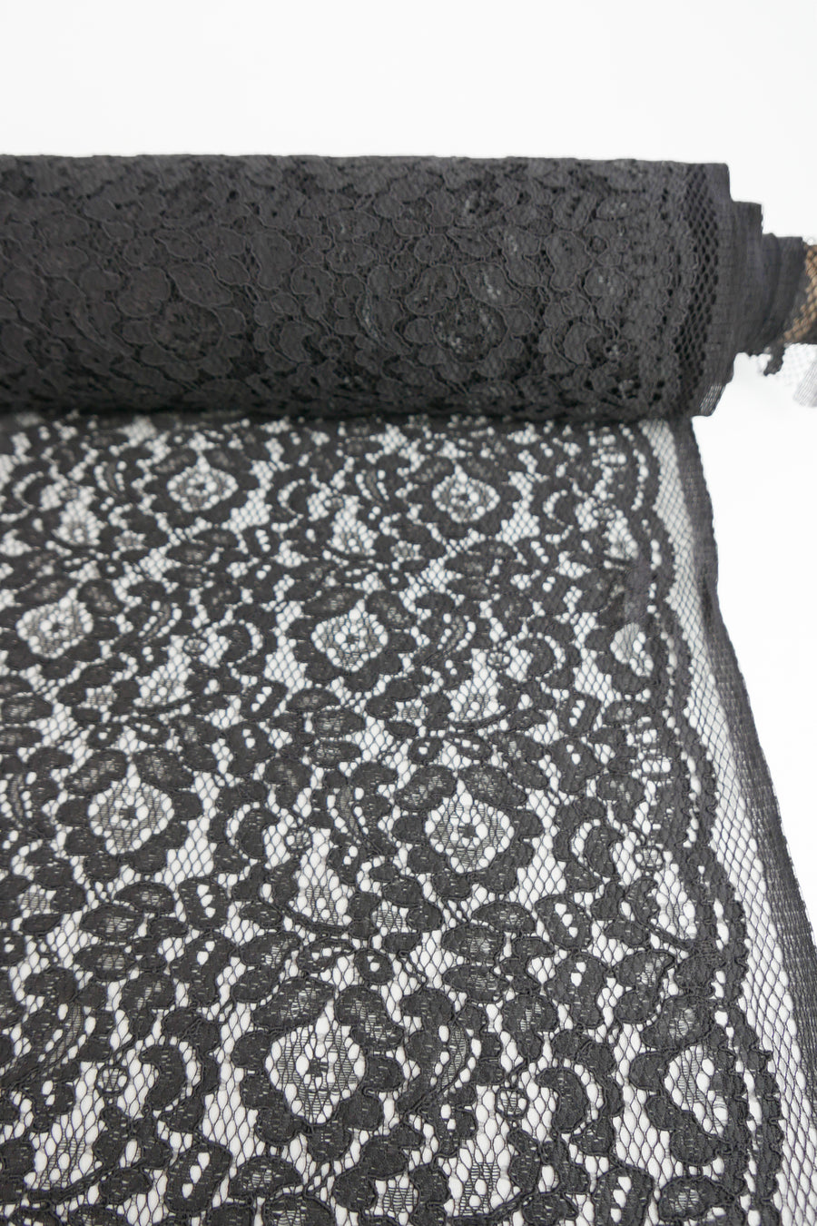 Dita Lace - Alençon lace | Charcoal