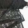 Dita Lace - Alençon lace | Charcoal