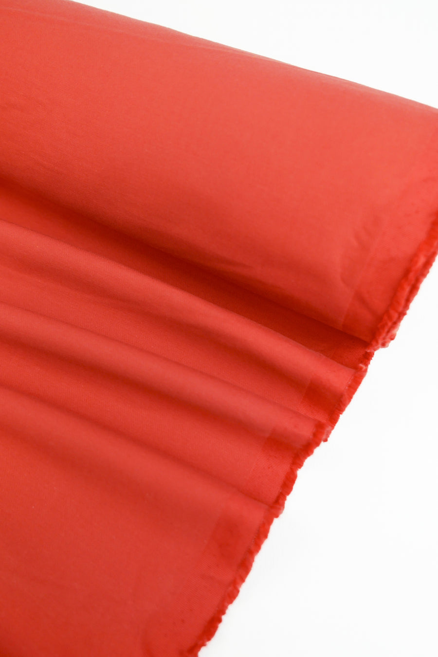 Bruno - Peach Finish Cotton Drill | Blood Orange