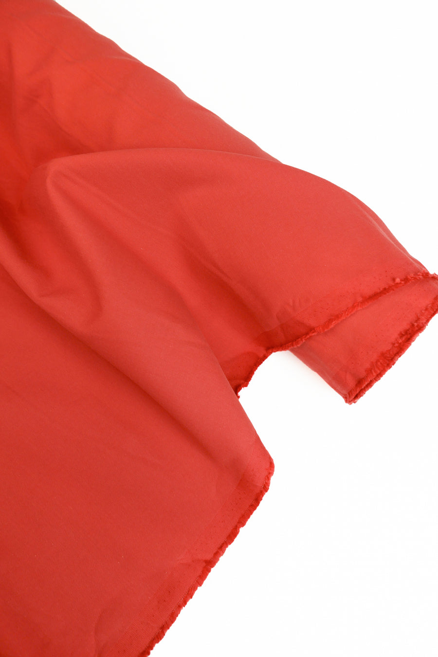 Bruno - Peach Finish Cotton Drill | Blood Orange