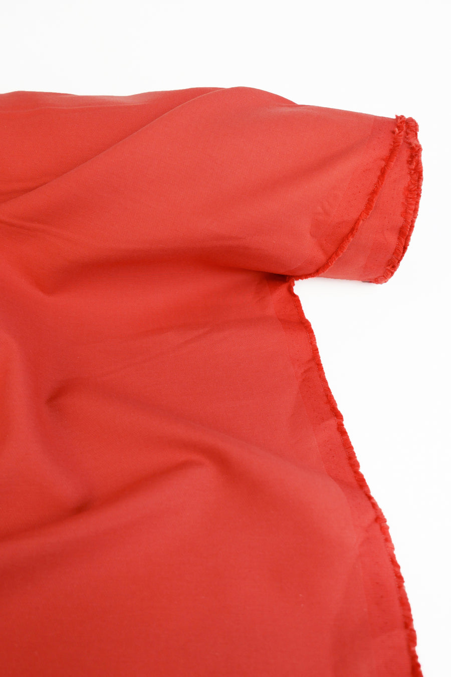 Bruno - Peach Finish Cotton Drill | Blood Orange