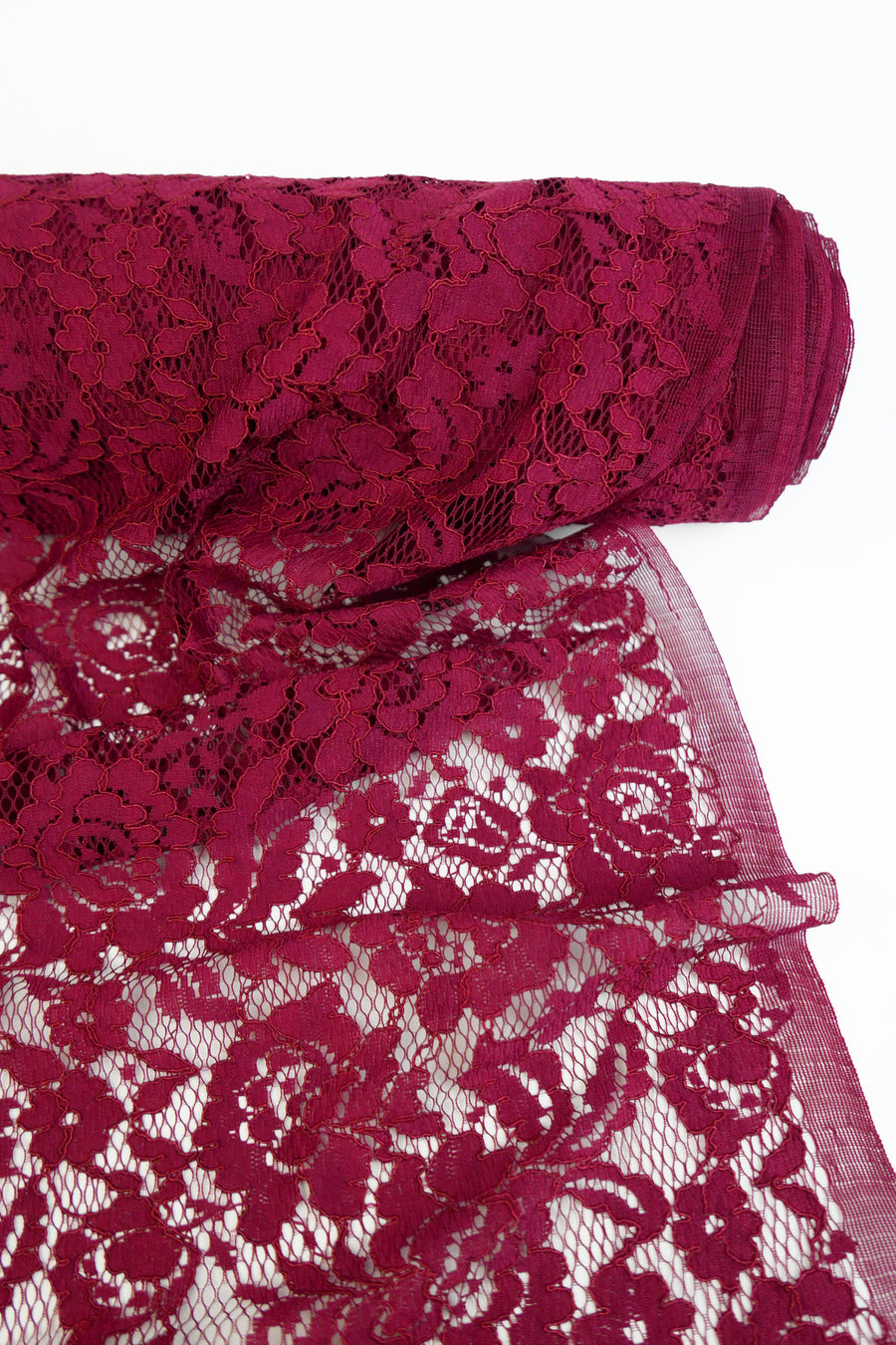 Dita Lace - Alençon lace | Merlot