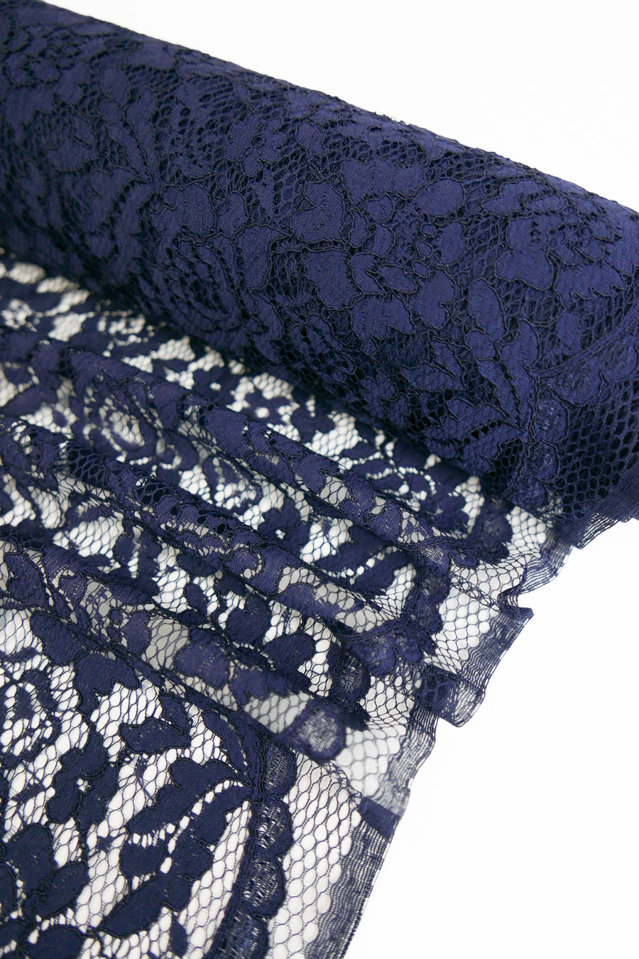 Dita Lace - Alençon lace | Midnight Blue
