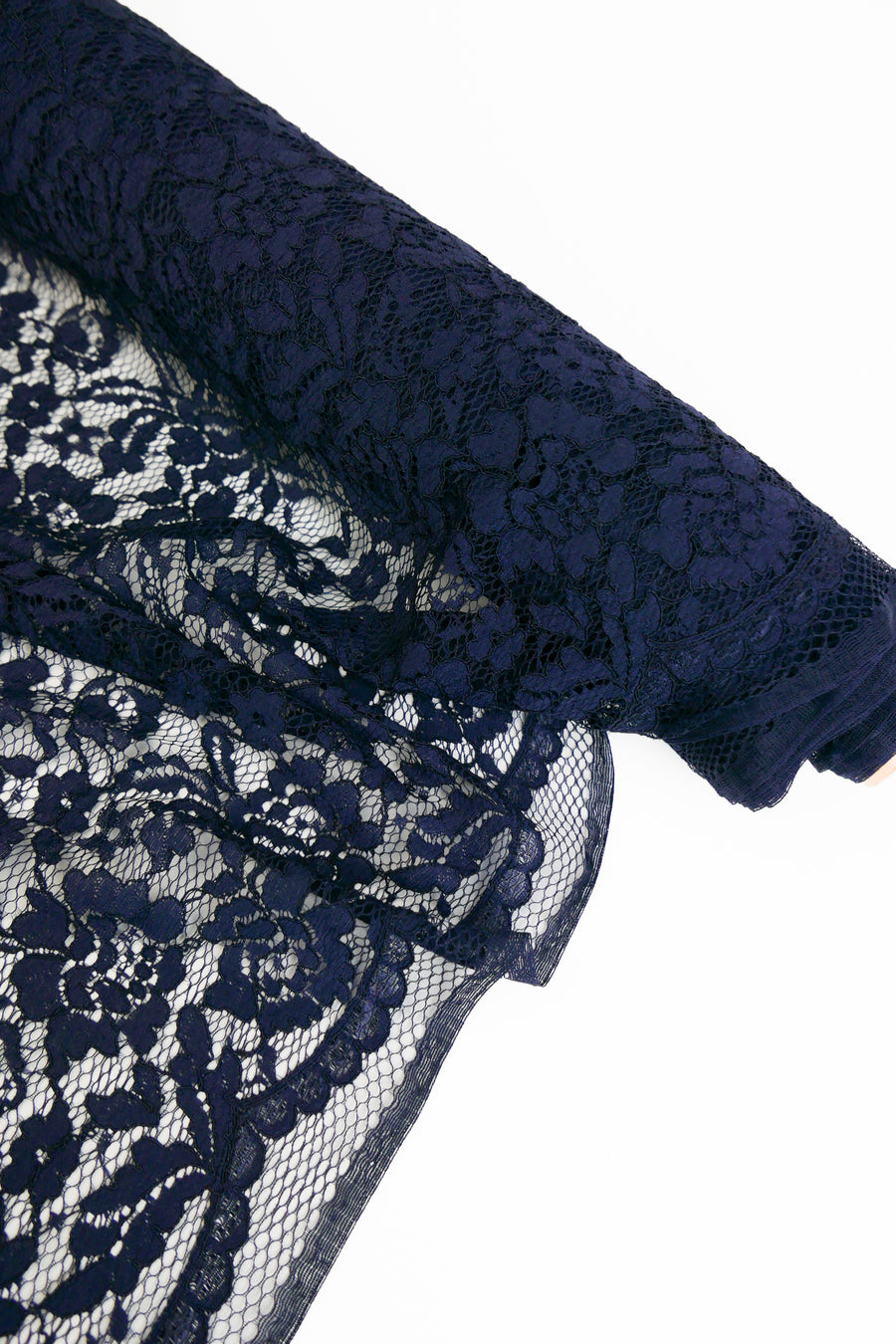 Dita Lace - Alençon lace | Midnight Blue