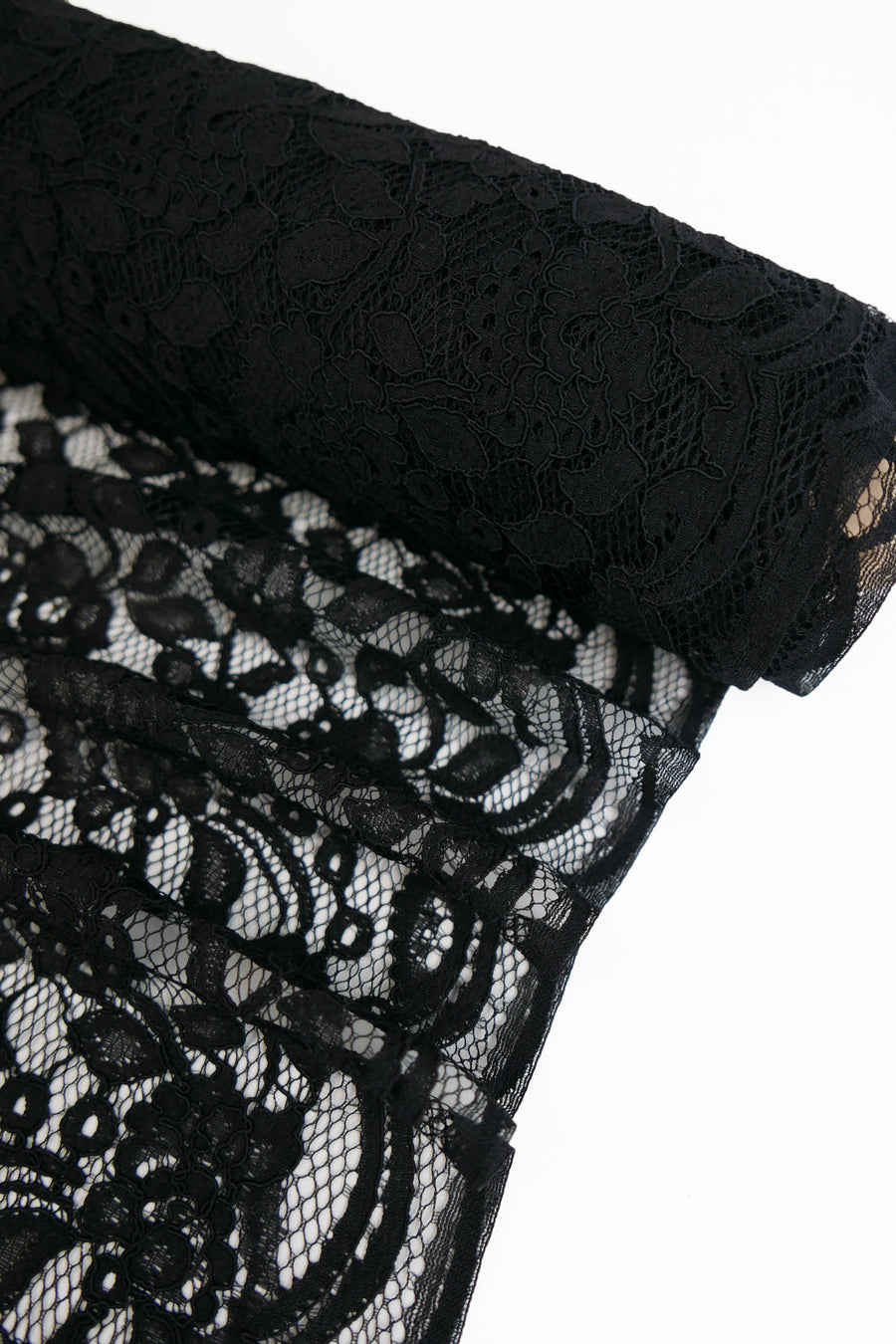 Dita Lace - Alençon lace | Black