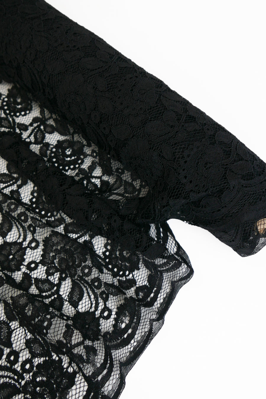 Dita Lace - Alençon lace | Black