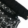Dita Lace - Alençon lace | Black