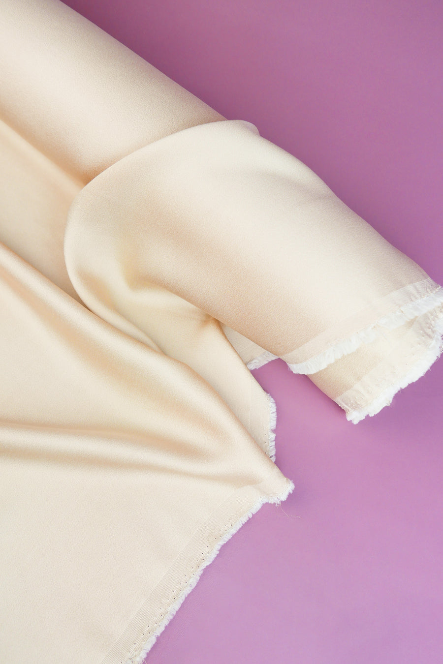 Satin Back Crepe | Champagne #5
