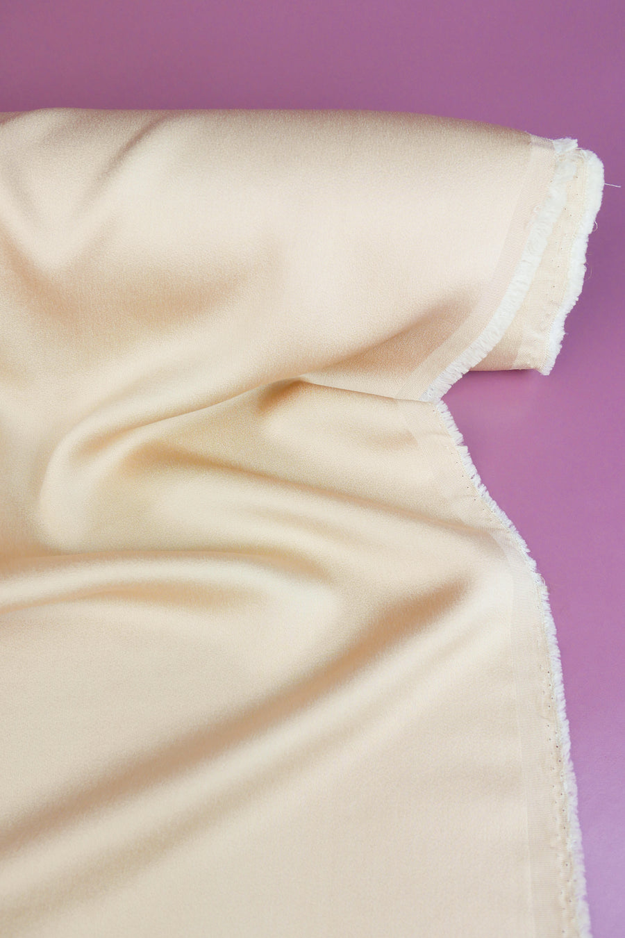 Satin Back Crepe | Champagne #5