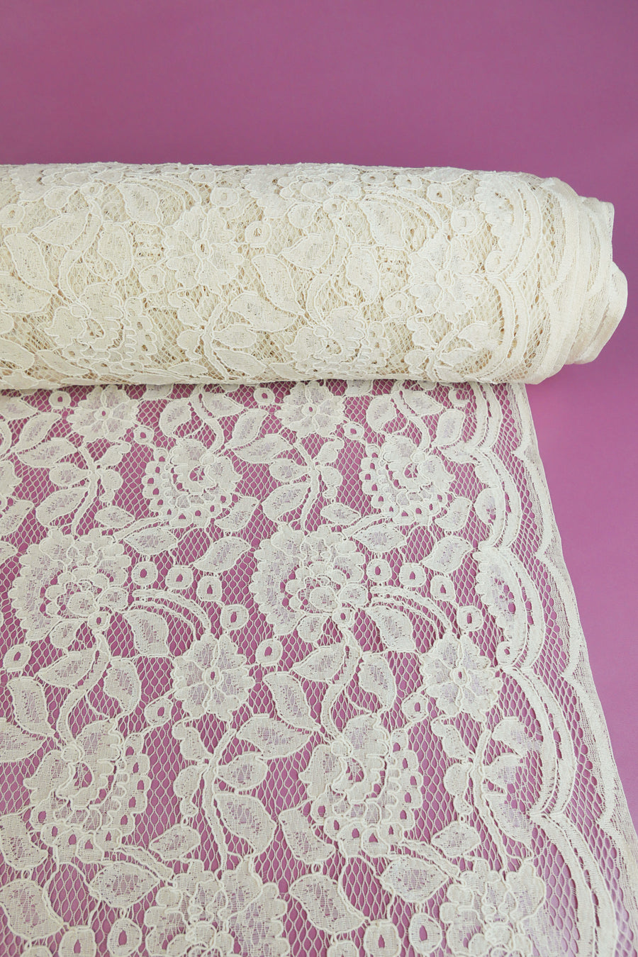 Dita Lace - Alençon lace | Cream