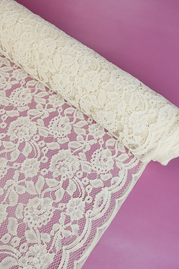Dita Lace - Alençon lace | Cream