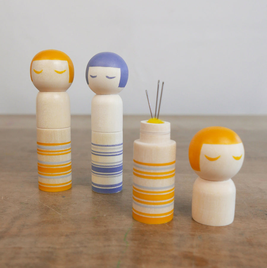 Kokeshi Doll Pincushion