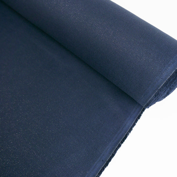 Bianca - Foiled Linen | Lapis