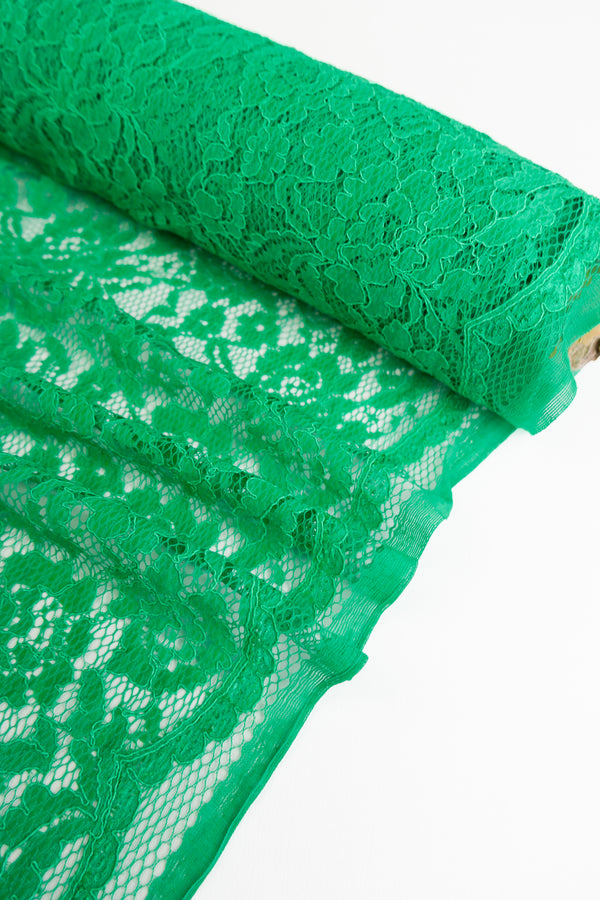 Dita Lace - Alençon lace | Emerald
