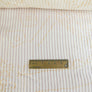 Printed Silk Stripe Burnout | Gold (LAST CUT- 1.7M)