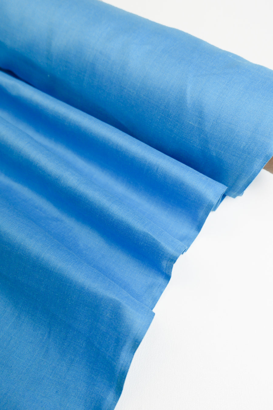 Pure Silk Shirting | Sky Blue