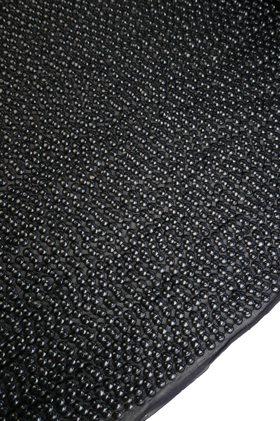 Indian Embroidered Silk Sequin | Obsidian