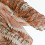 Crinkle Silk Georgette | Terracotta