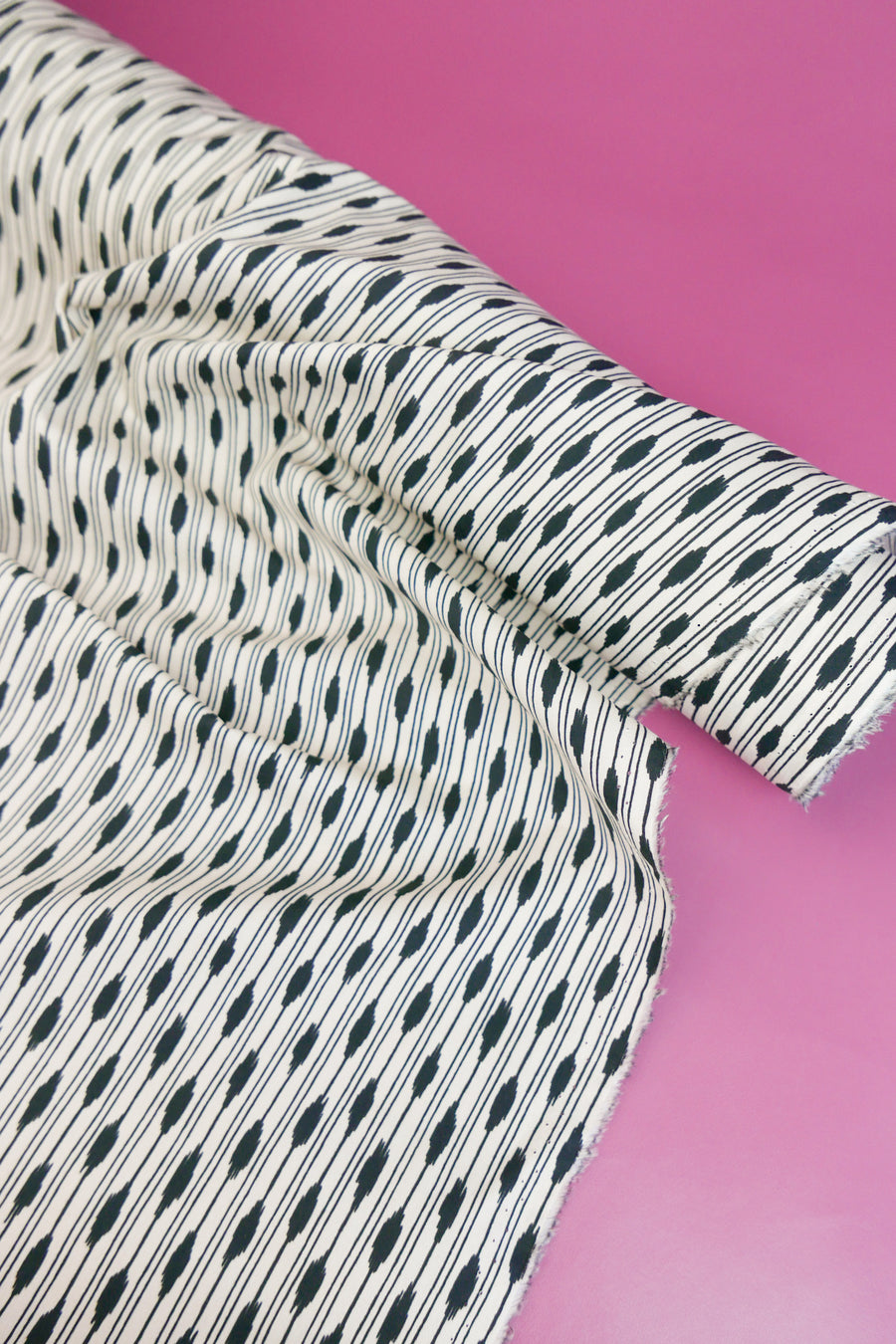 Batik - French Cotton Poplin | Ecru