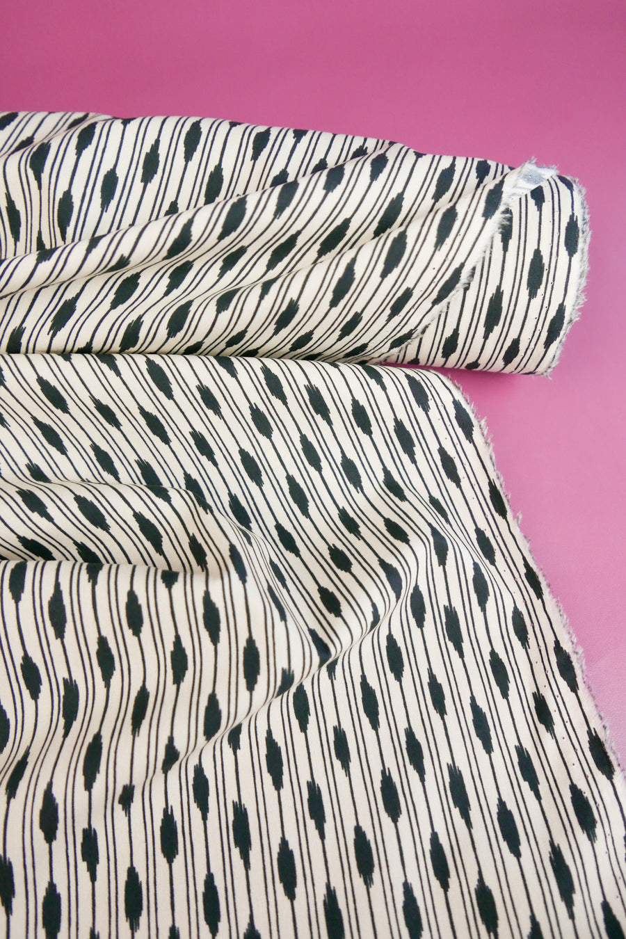 Batik - French Cotton Poplin | Ecru