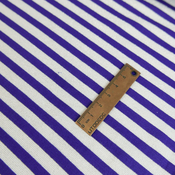 Genoa - Japanese Cotton Lurex Knit | Azure