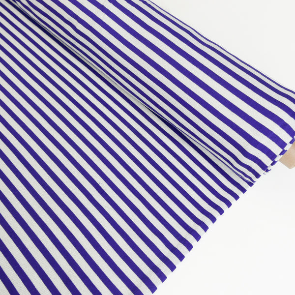 Genoa - Japanese Cotton Lurex Knit | Azure