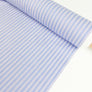 Matilda - Supima Cotton Shirting | Sky Blue Stripe