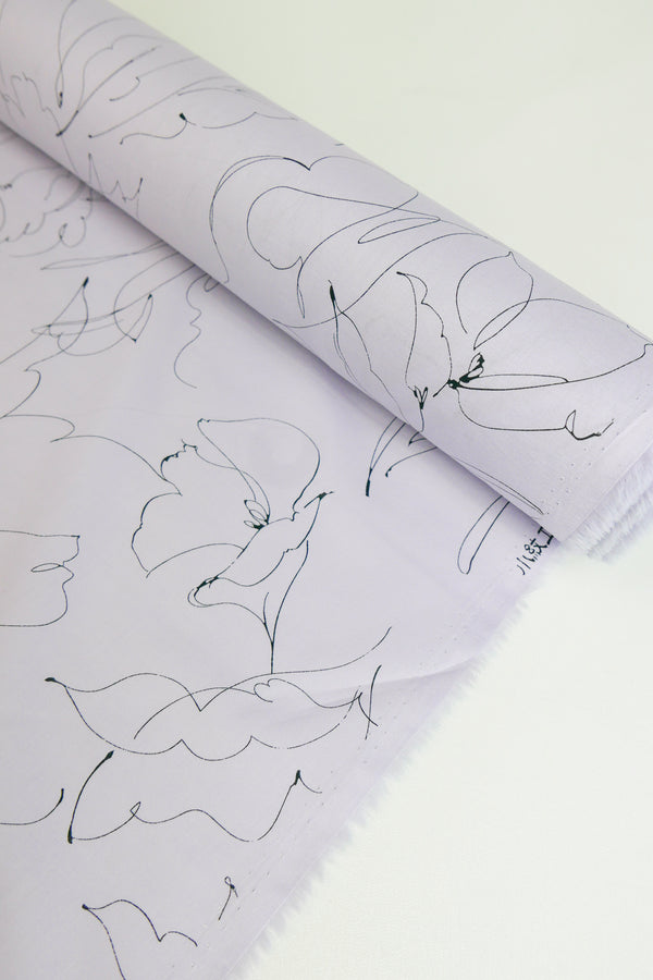 Sergio - Japanese Cotton Lawn | Lavender