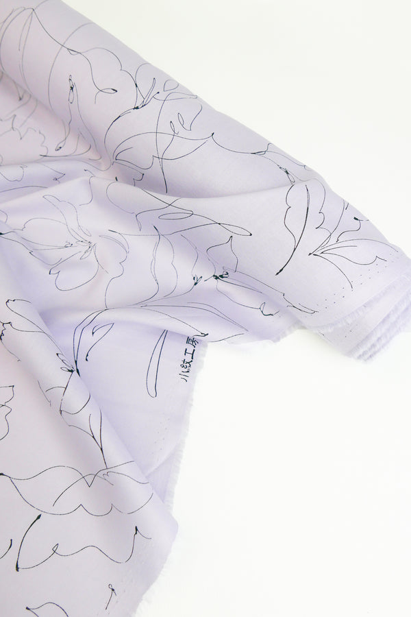Sergio - Japanese Cotton Lawn | Lavender