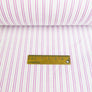 Matilda - Supima Cotton Shirting | Lingonberry Stripe