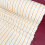 Asahi - Japanese Cotton Twill | Ochre Stripe