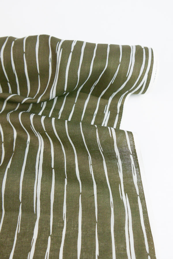 Christopher - Linen Cotton | Olive