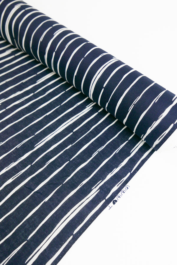 Christopher - Linen Cotton | Navy