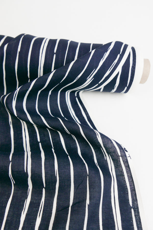 Christopher - Linen Cotton | Navy