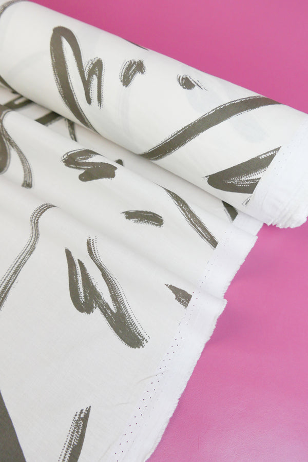 Piccadilly - Cotton Print | Mushroom