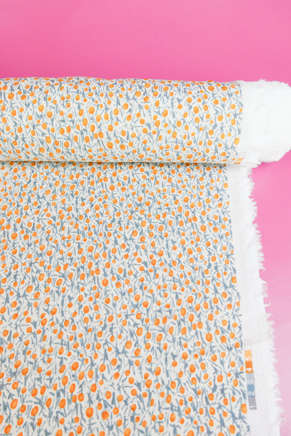 Islington - Cotton Print | Lemon