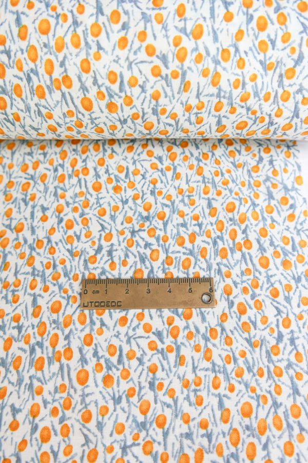 Islington - Cotton Print | Lemon
