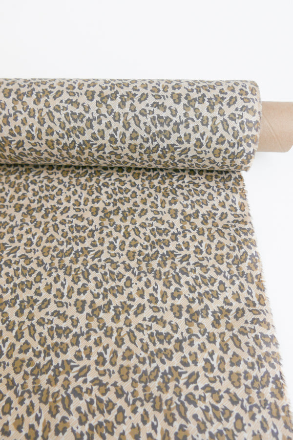 Kimberley - Cotton Poplin Print | Tan #1