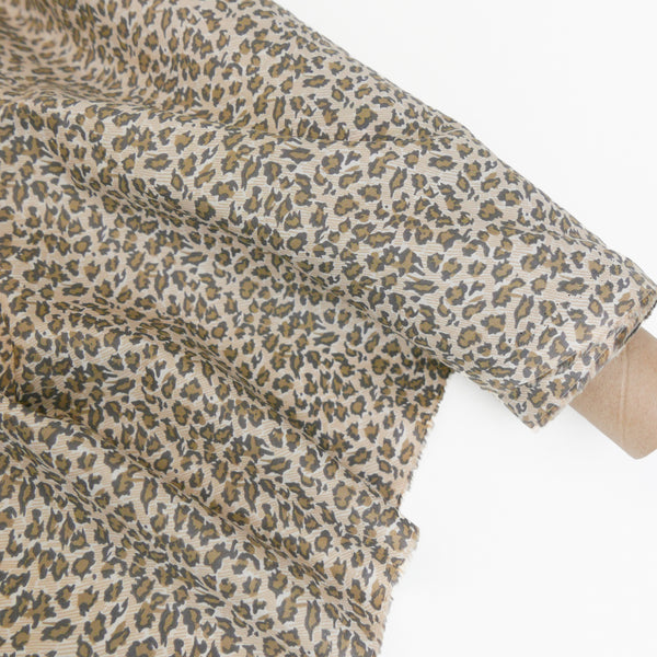 Kimberley - Cotton Poplin Print | Tan #1