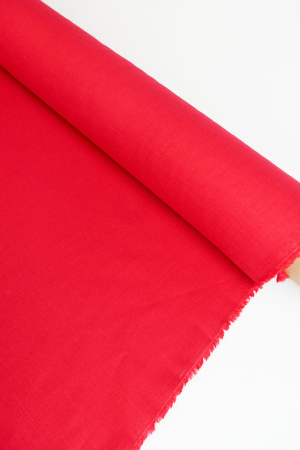 Bambi - Stretch Linen | Tomato