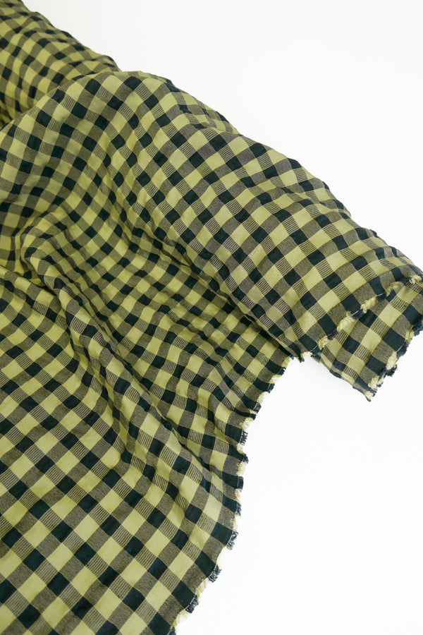 Vienna - Linen Cotton Seersucker | Fennel