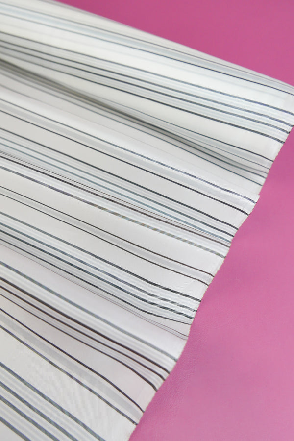Marca - Italian Lining | Silver Stripe